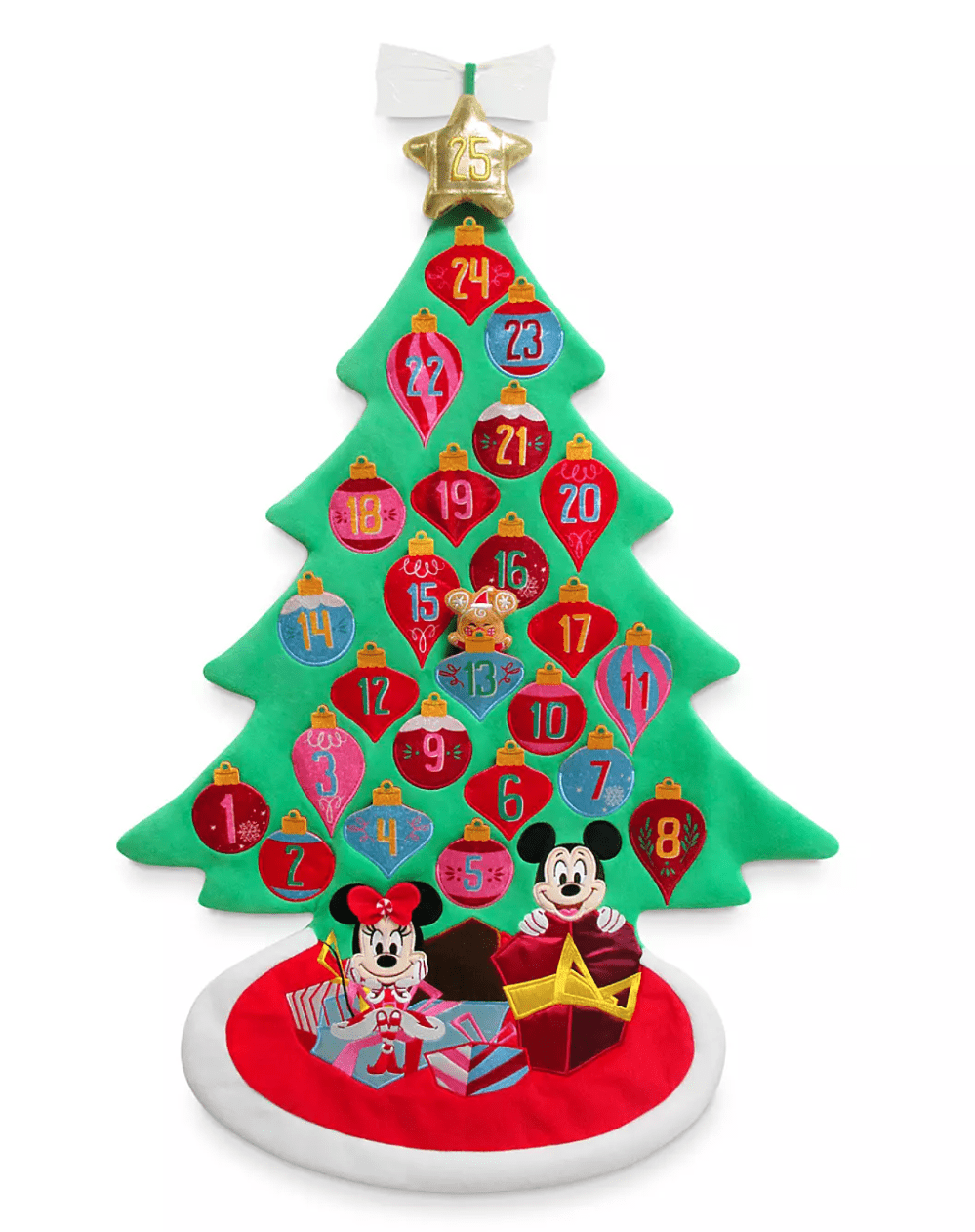 You Can Get A Mickey and Minnie Mouse Advent Calendar That Hangs On The
