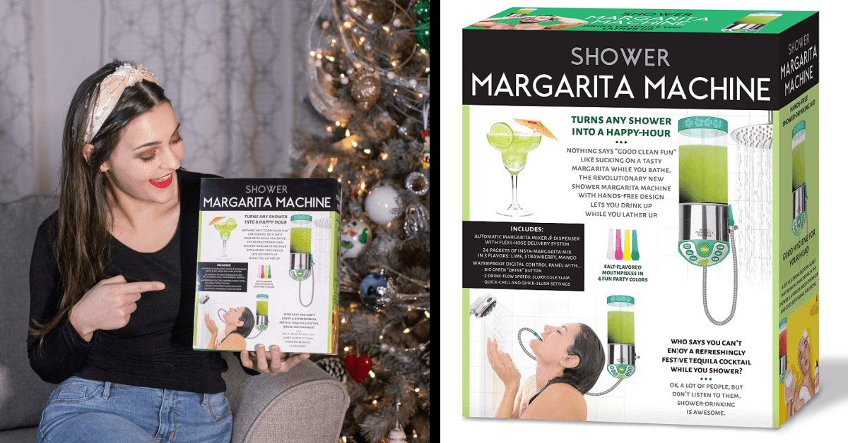 You Can Get This Gag Gift Shower Margarita Machine Box For That Person Who Loves A Good Margarita