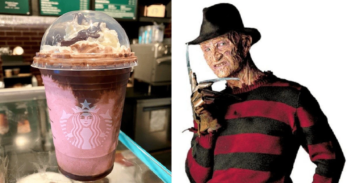 You Can Get A Freddy Krueger Frappuccino From Starbucks That Is Frightfully Fantastic