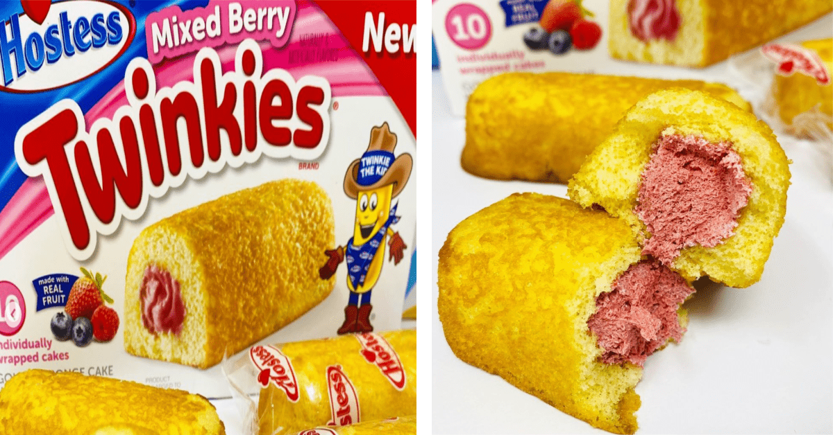Twinkies Released A New Mixed Berry Flavor And My Mouth Is Watering