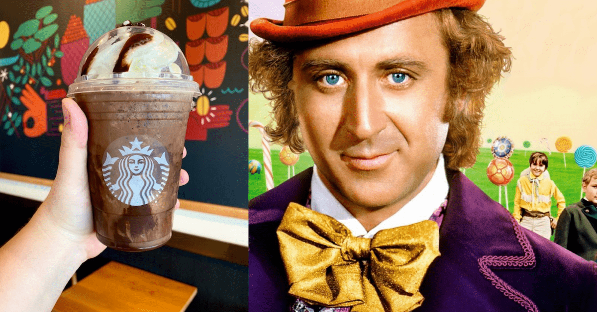 You Can Get A Willy Wonka Frappuccino From Starbucks That Will Remind You That Candy Is Dandy