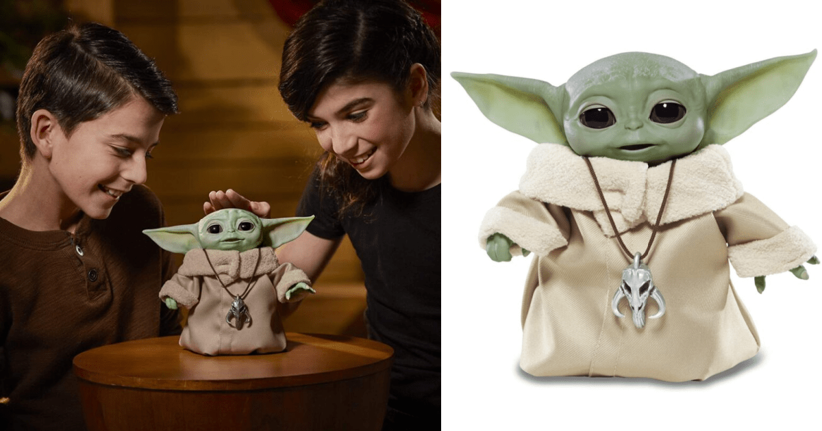 You Can Get An Animatronic Baby Yoda For Your Kids That Actually Talks and Moves