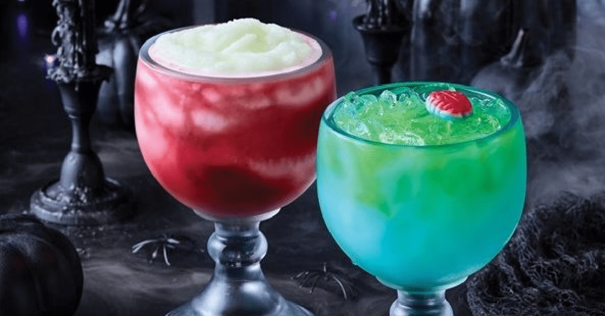 Applebee’s Is Selling Giant Halloween Cocktails For Only $5 Each and One Is Topped With A Gummy Brain