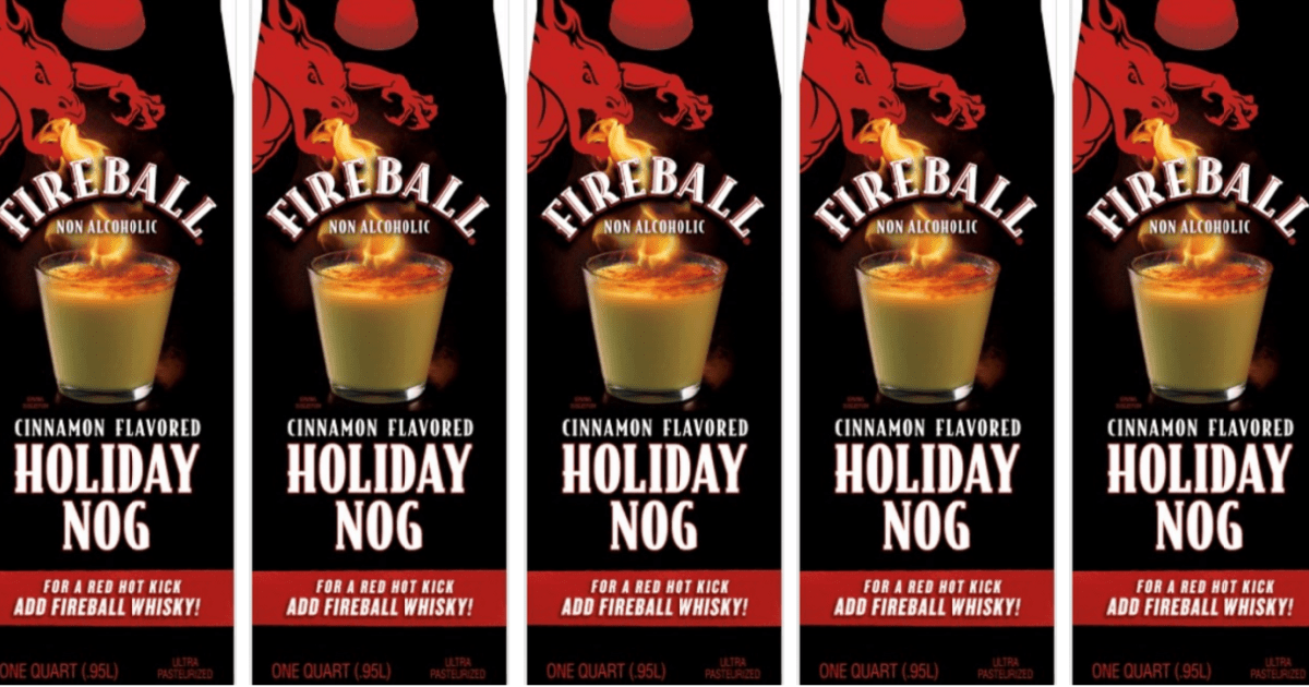 Fireball Is Releasing A Cinnamon-Flavored Eggnog Just In Time For The Holidays