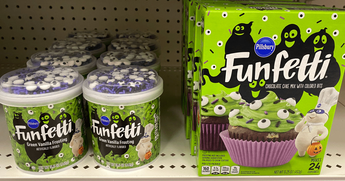 Pillsbury Released Funfetti Slime Cake Mix and Frosting For Treats That Are Monsterific