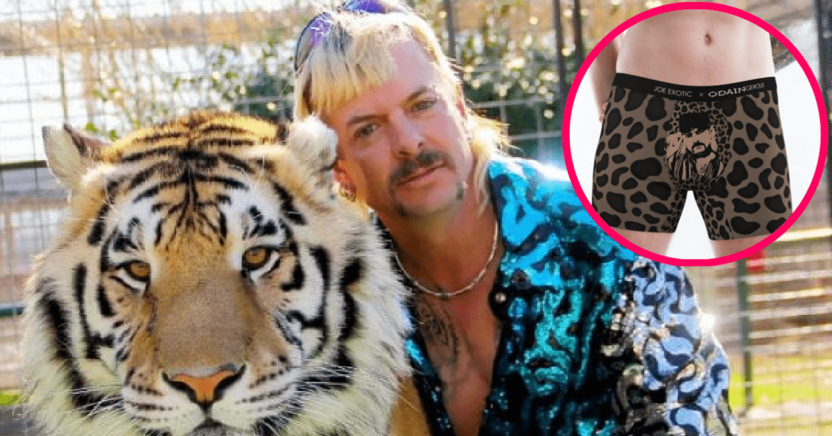 Joe Exotic Is Launching An Underwear Line With His Face On It From Prision, Because Why Not?