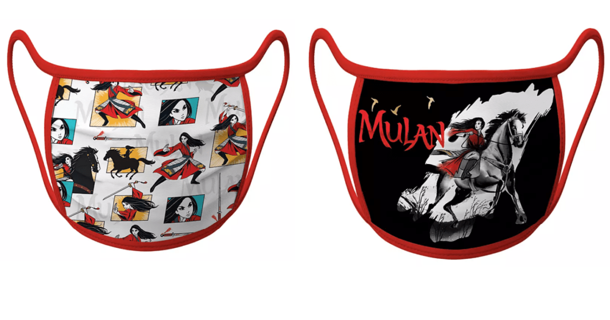 Disney Released New Mulan Face Masks And They Are Fierce