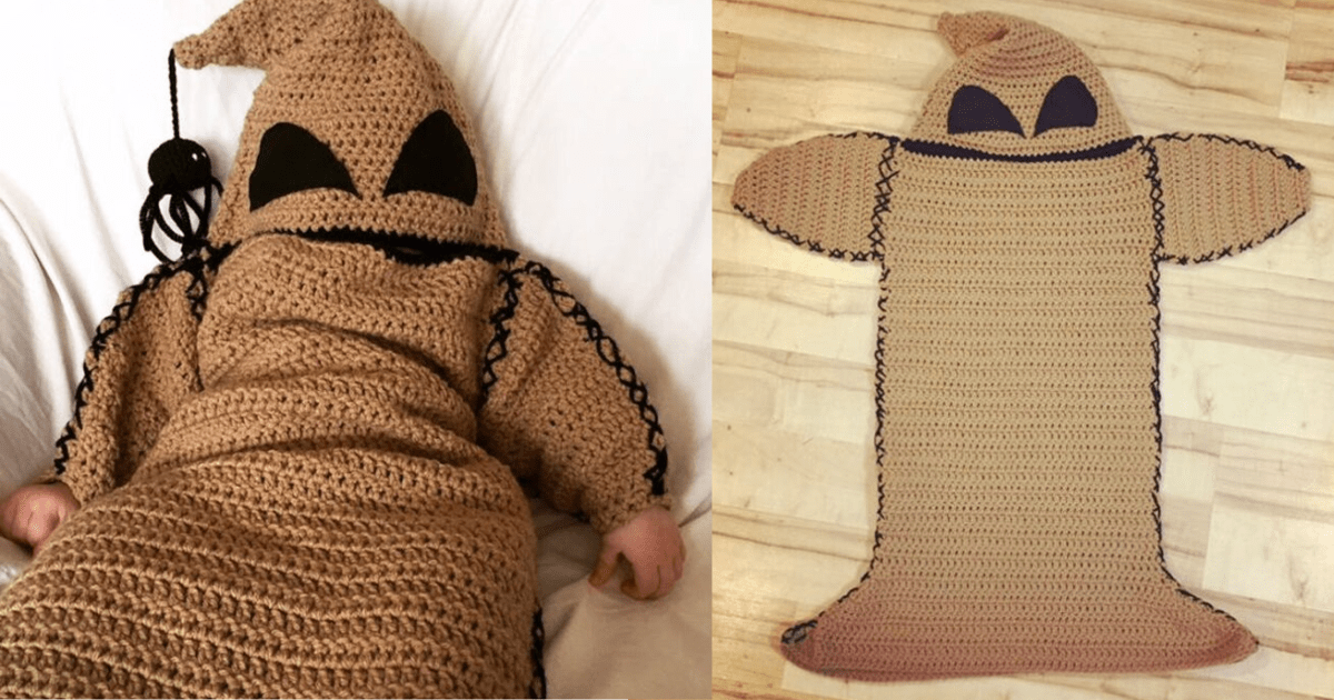 You Can Crochet An Oogie Boogie Costume For Your Baby And I Can’t Believe My Eyes