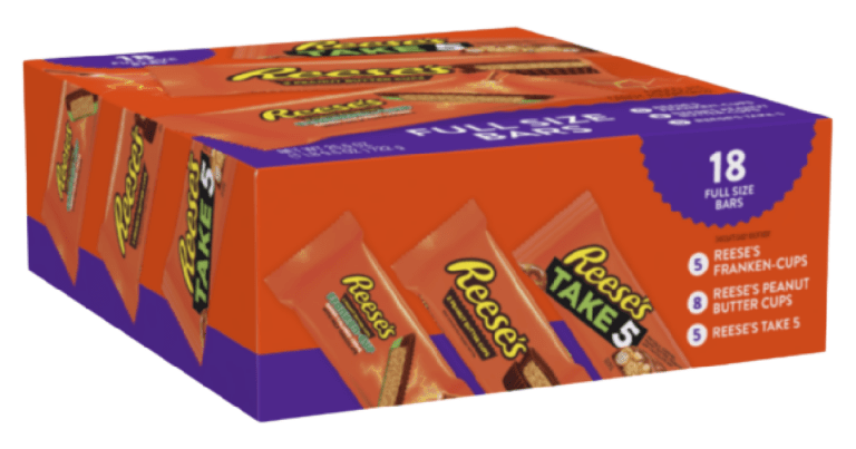 Walmart Released A Reese’s Halloween Variety Pack Complete With Reese’s Franken-Cups