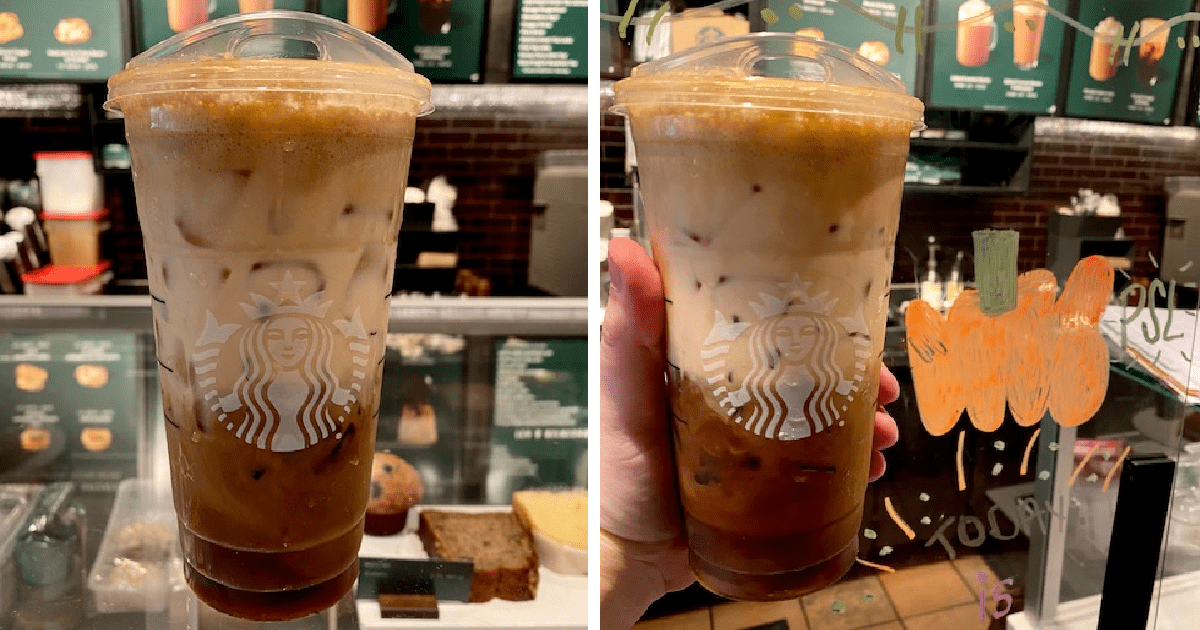 This Starbucks Pumpkin Cream Doubleshot Drink Will Have You Drinking A Fall Caffeinated Cloud