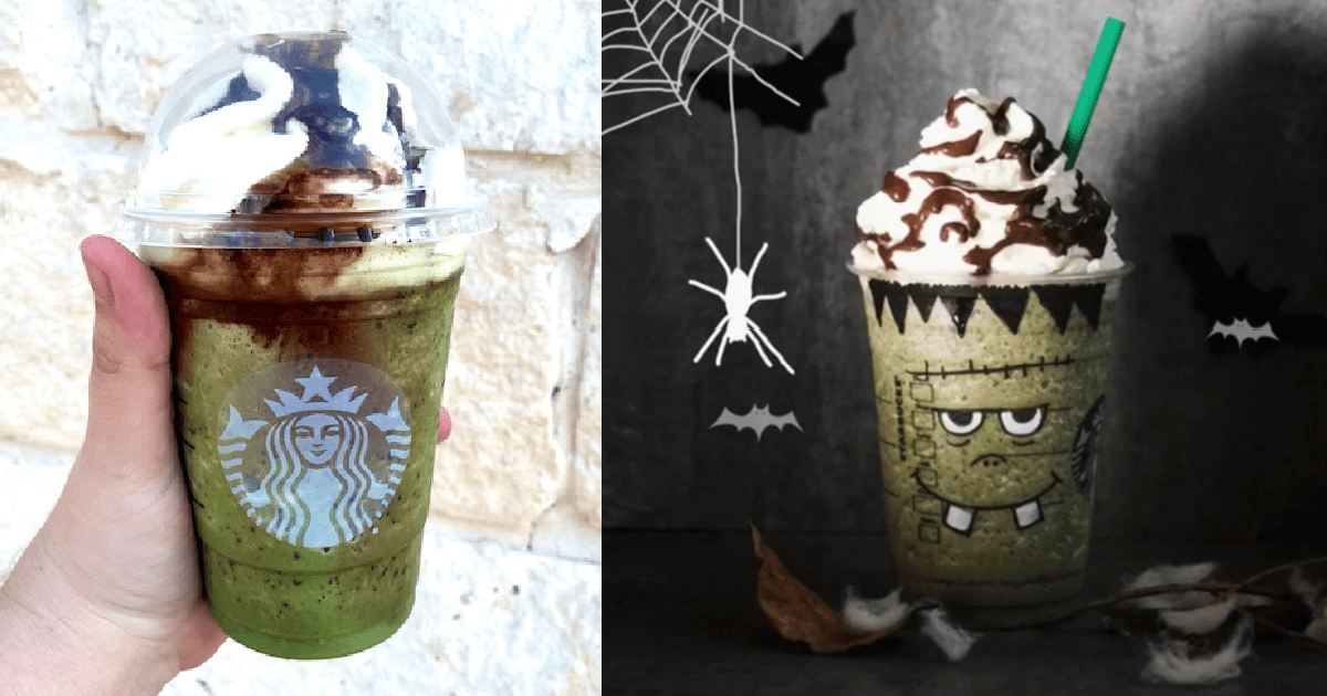 You Can Get A Frankenstein Frappuccino From Starbucks That Is Monstrously Delicious