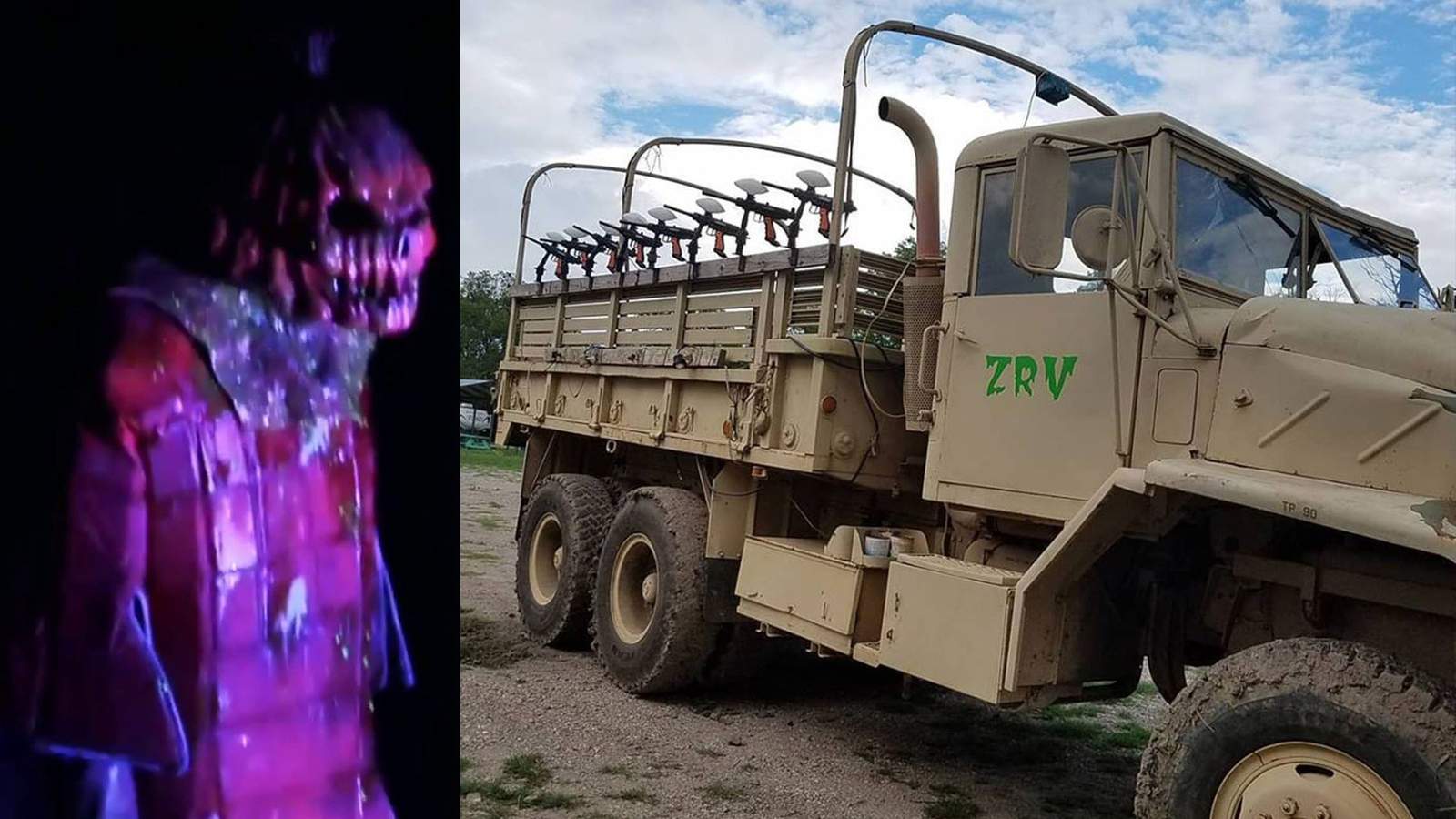 This Safari Lets You Shoot Paintballs at Zombies From A Military Truck and I’m So There