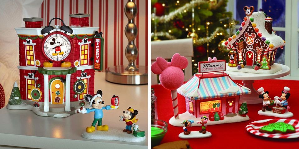 Amazon Is Selling A Mickey Christmas Village and It’s Pure Disney Magic