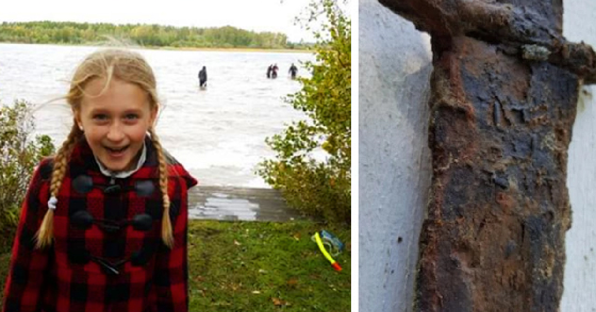 This Girl Pulled a 1,500-Year-Old Sword Out Of A Lake and People Now Call Her ‘The Queen of Sweden’