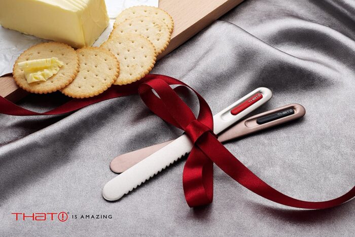 This Serrated Butter Knife Warms Up As You Cut For Perfectly