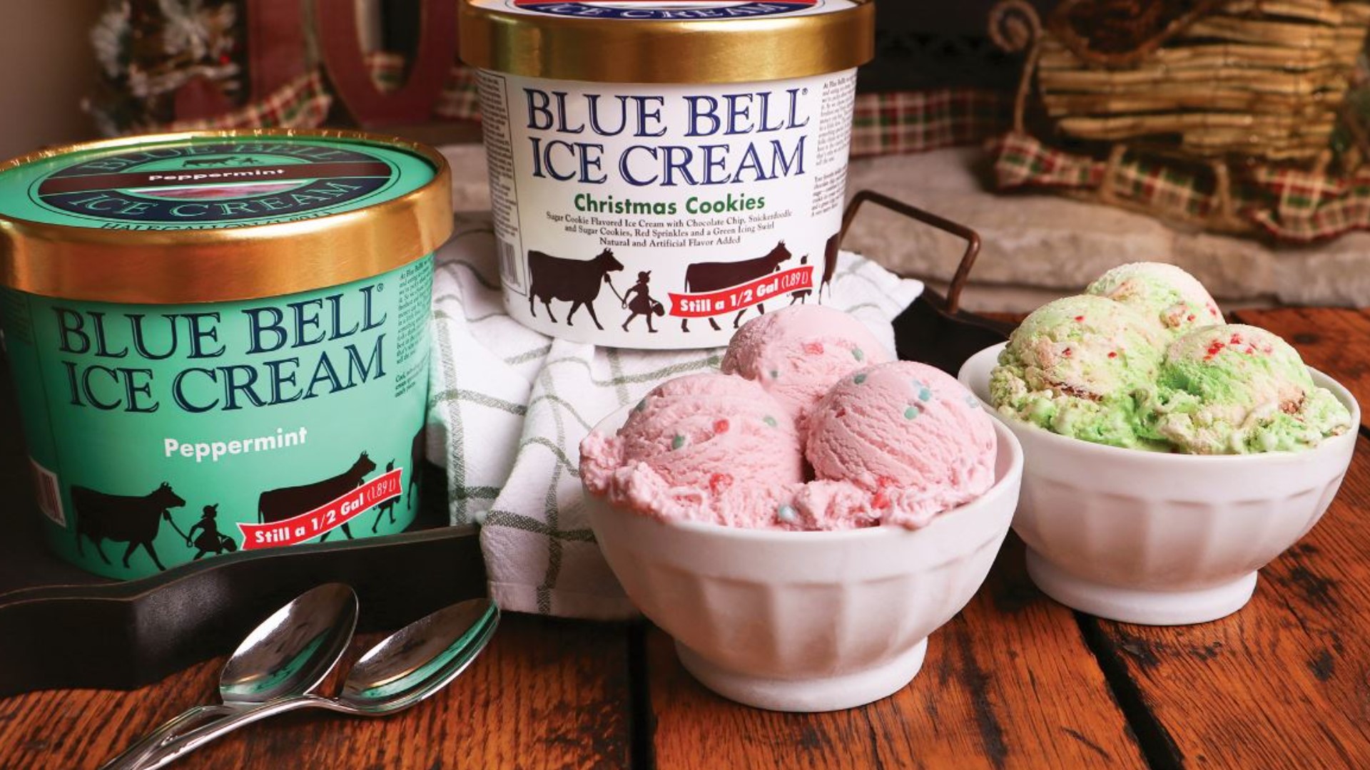 Blue Bell Released Christmas Cookies Ice Cream So Bring On The Holidays