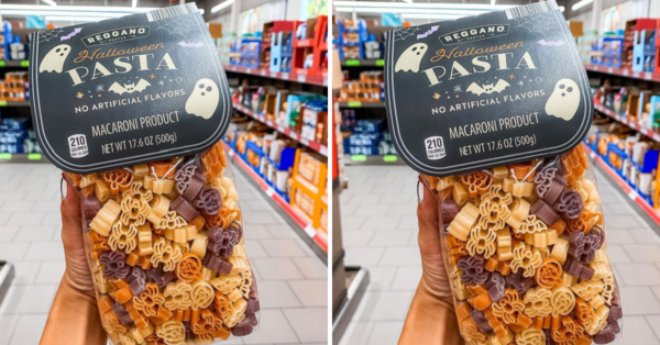 Aldi Is Selling Halloween Pasta In Shapes of Pumpkins, Bats and Spiders For The Spookiest Meal Ever