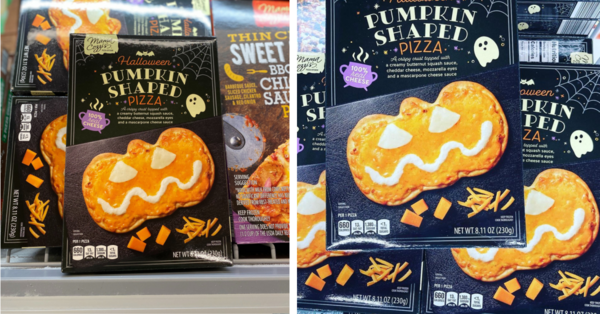 Aldi Is Selling $4 Halloween Pumpkin Shaped Pizzas So Dinner Can Be Spooktacular