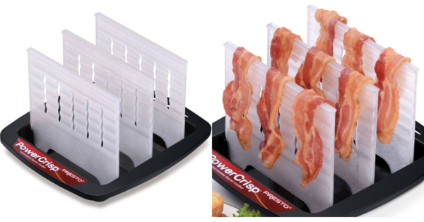 Walmart Is Selling A Bacon Rack That Cooks Crispy Bacon In The Microwave In Just Minutes