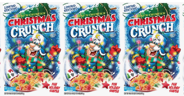 You Can Get A Cap’N Crunch Christmas Crunch Cereal Just In Time For The Holidays