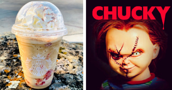 You Can Get A Chucky Frappuccino From Starbucks To Give Your Taste Buds A Spooky Chill
