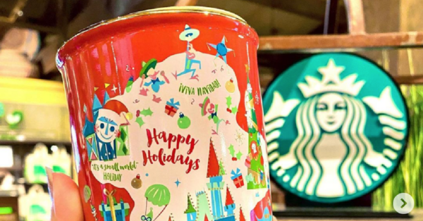 Disney Just Released A New Starbucks Holiday Tumbler And It’s Gorgeous