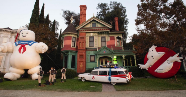 There’s Something Strange In The Neighborhood And It’s Freeform’s Ghostbusters Halloween Display
