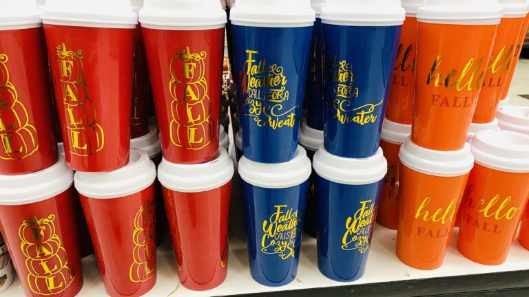 Dollar Tree Is Selling $1 Fall Cups and I Want Them All