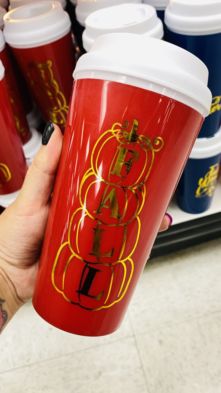 Dollar Tree Is Selling 1 Fall Cups and I Want Them All