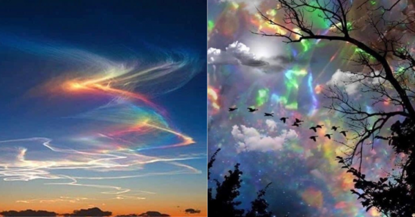 Iridescent Clouds Exist and They Are Pure Magic