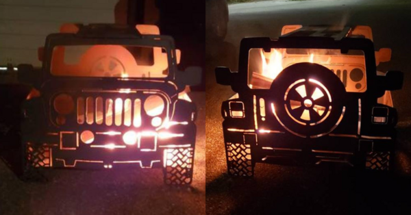 You Can Get A Fire Pit That Looks Just Like A Jeep And I Need One