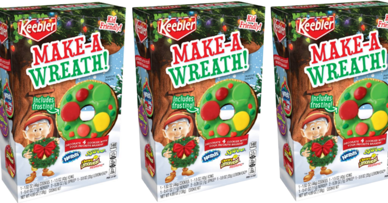 Keebler Is Releasing Make-A-Wreath Cookie Kits That You Can Decorate For The Holidays