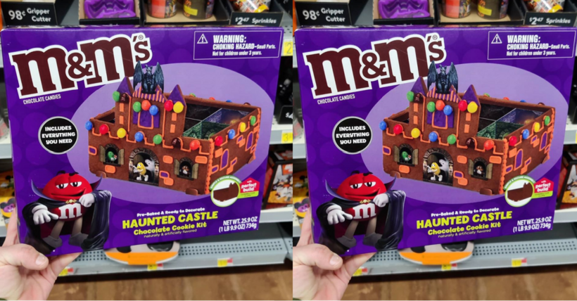 Walmart Is Selling A M&M’s Haunted Castle Cookie Kit and My Kids Need It