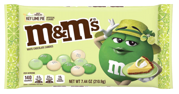 M&M’s Is Releasing A Key Lime Pie Flavor With A White Chocolate Center and I Want Them Now