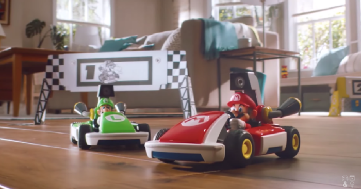 You Can Now Drive A Real-Life Mario Kart Around Your Home Using Your Nintendo Switch