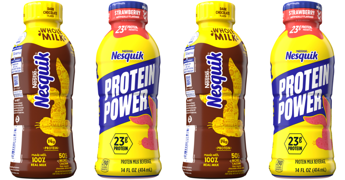 Nestlé Is Releasing Two New Protein Packed Milk Bottles That Come In Strawberry And Dark Chocolate