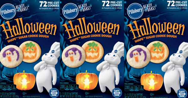 You Can Now Get A 72-Count Mega Pack Of Pillsbury’s Halloween Sugar Cookies
