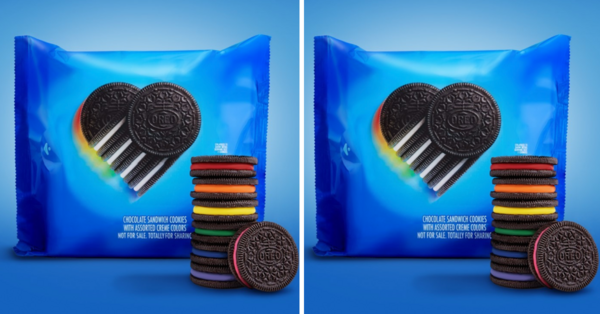 Oreo Just Revealed Rainbow Colored Cookies In Honor Of The LGBTQ+ Community