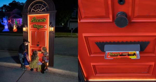 Reese’s Made A Robotic Door That Delivers Candy To Your House