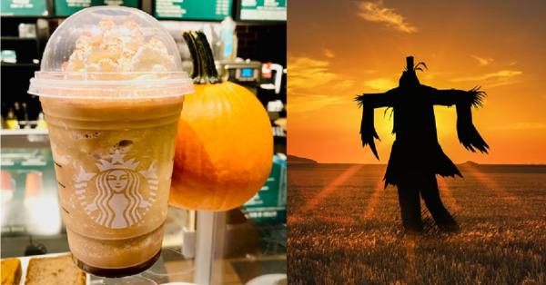 You Can Get A Scarecrow Frappuccino From Starbucks To Give You A Spooky Fall Treat