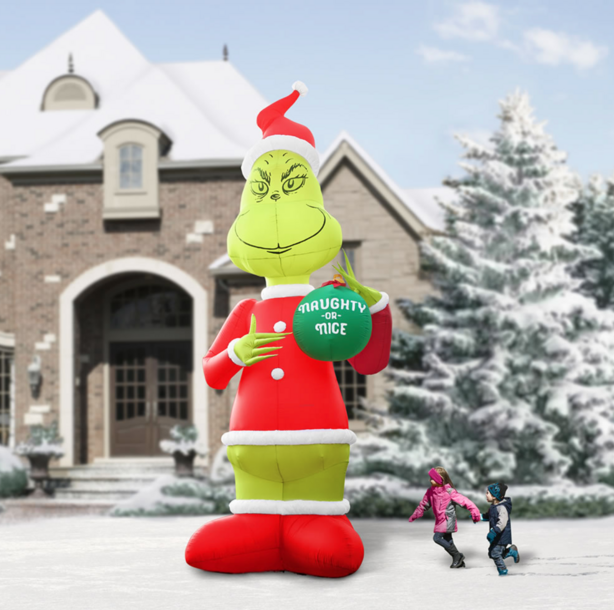 giant grinch doll