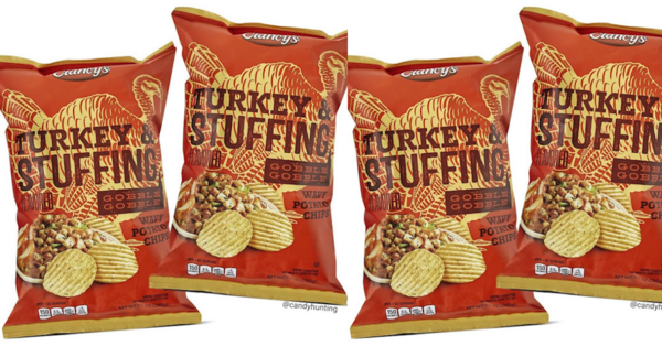 You Can Get Turkey And Stuffing Potato Chips That Is Basically Thanksgiving In A Bag