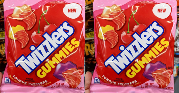 Twizzlers Gummies Has New Tongue Twisters Candy That Combines Two Flavors In Every Bite
