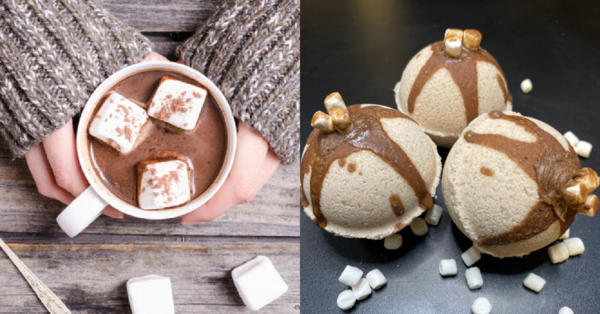 You Can Get Hot Chocolate Bath Bombs For The Perfectly Relaxing Winter Bath