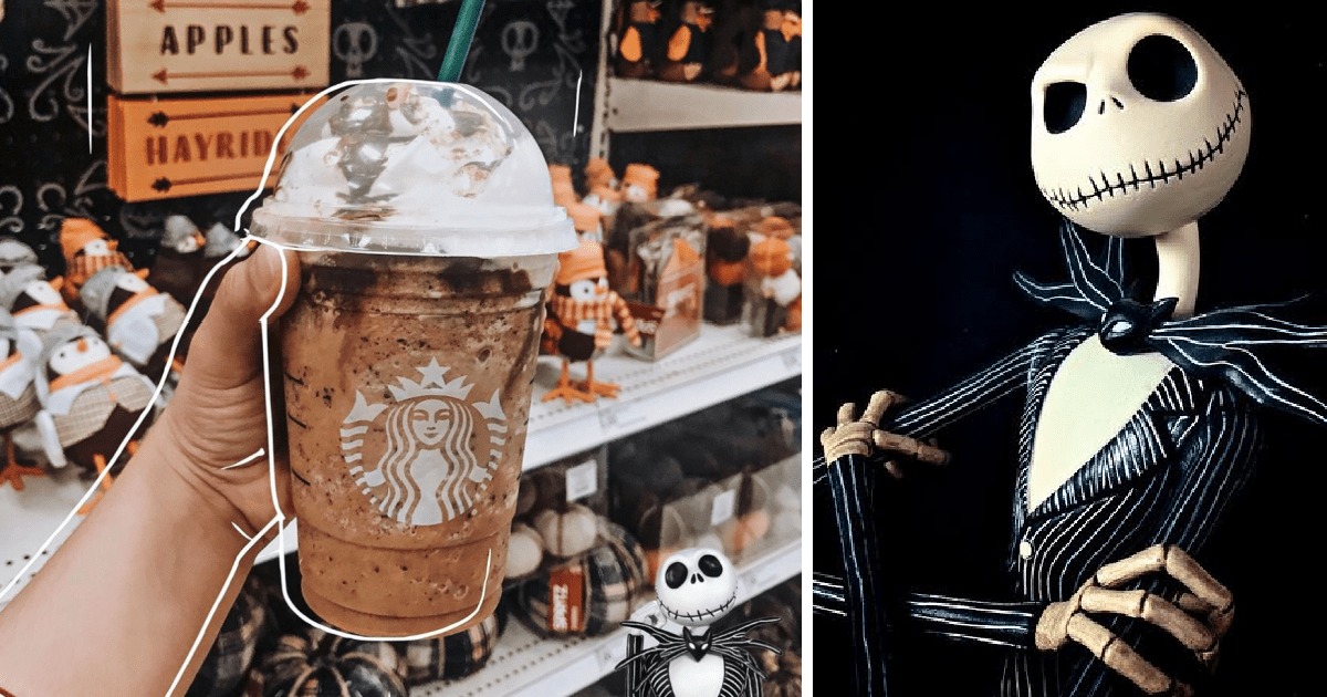 Starbucks Has A Secret Menu Jack Skellington Frappuccino. Here’s How To Order It.