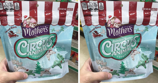 Reindeer Shaped Mother’s Circus Animal Cookies Are Here Just In Time For Christmas