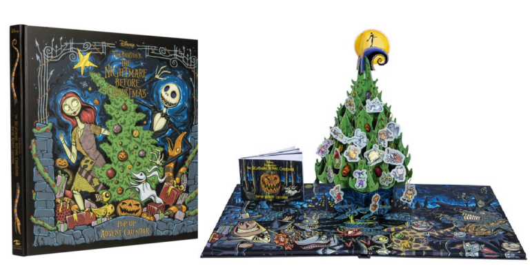 You Can Get A Nightmare Before Christmas Advent Calendar That Has A Pop-Up Tree and I Need It