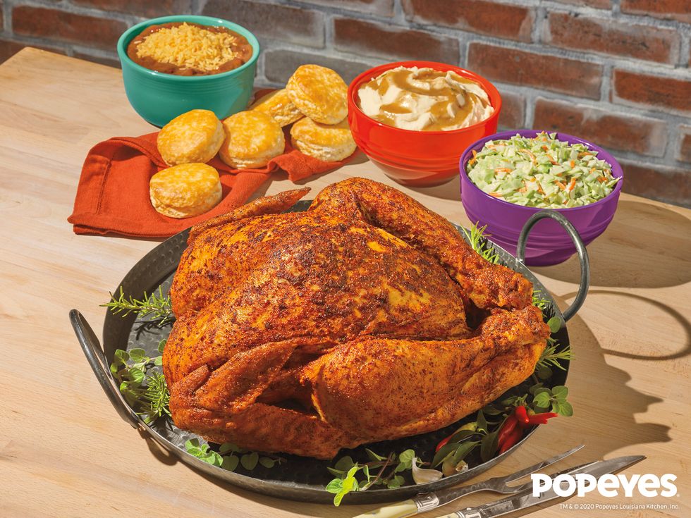 You Can Get A Popeyes Cajun Style Turkey For Thanksgiving This Year and Count Me In