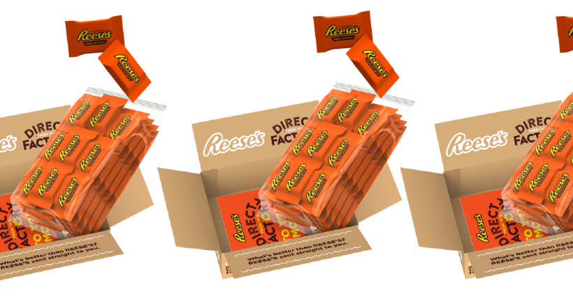 You Can Order A 2.5 Pound Box Of Reese’s Straight From The Hershey Factory
