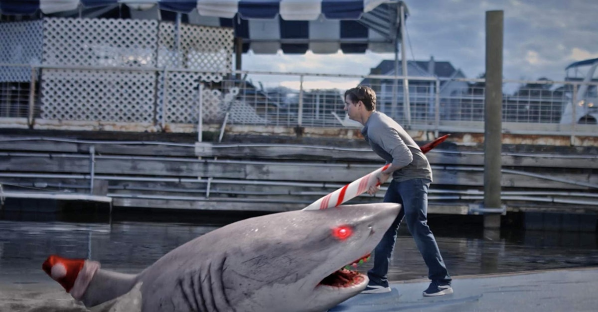 This New Show On Amazon Is About A Killer Shark Wearing A Santa Hat And I’m Intrigued